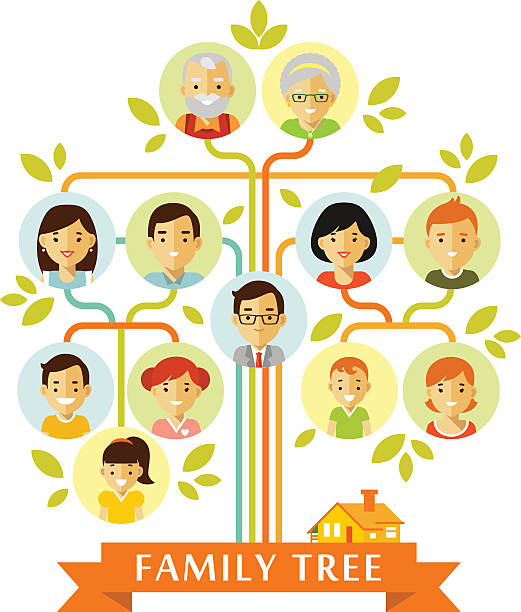 simple family tree clipart