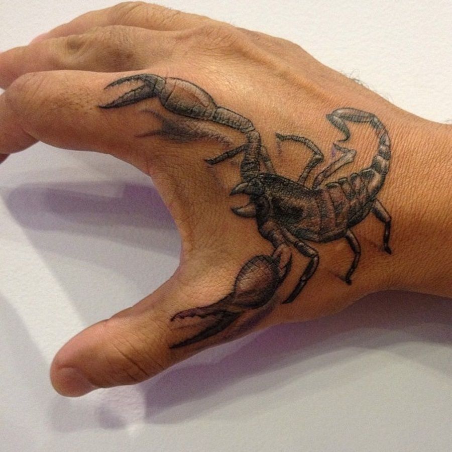 scorpio tattoos for males