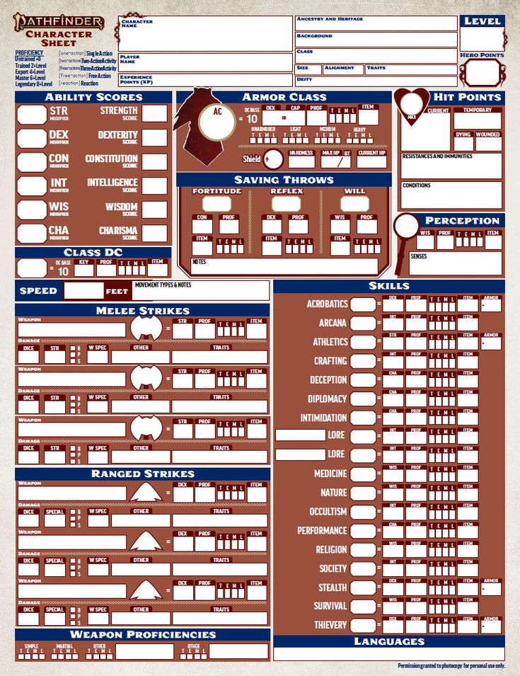 pathfinder 2e character creator