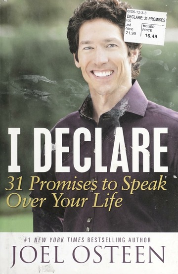 i declare joel osteen pdf