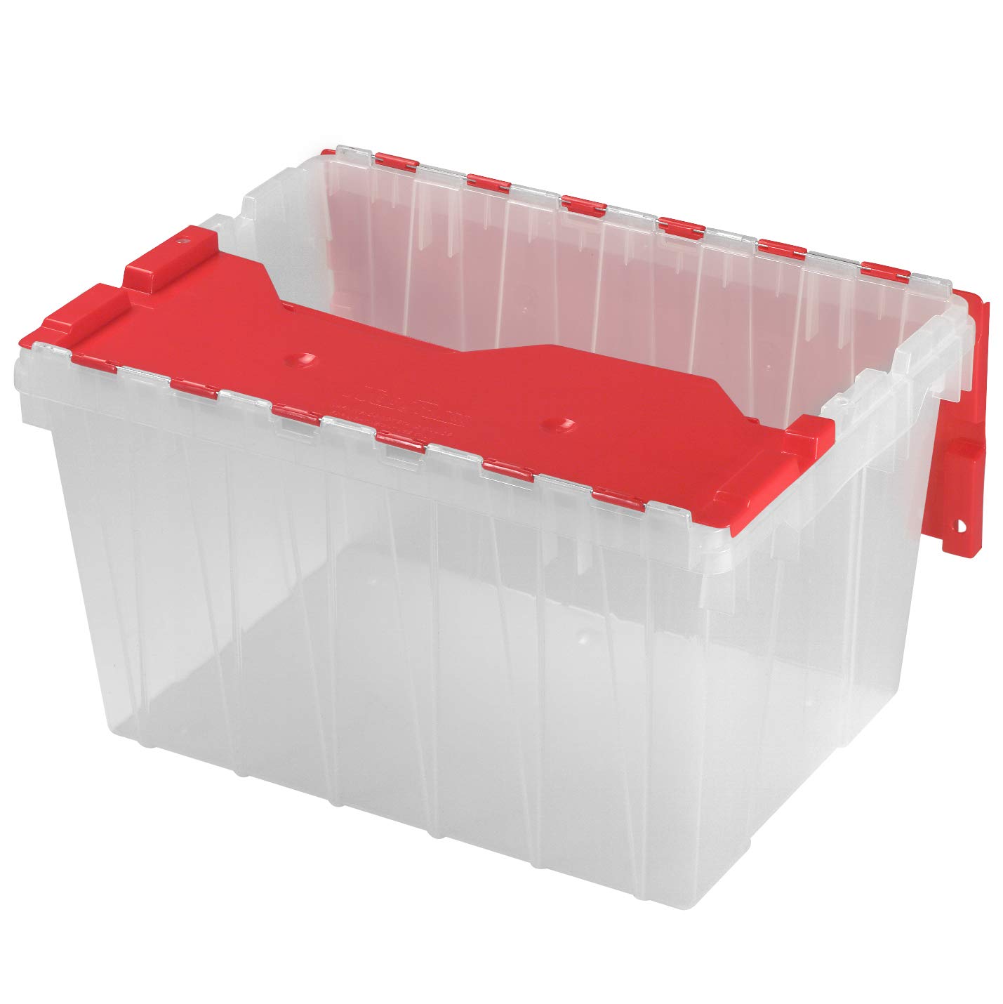 storage totes with attached lids