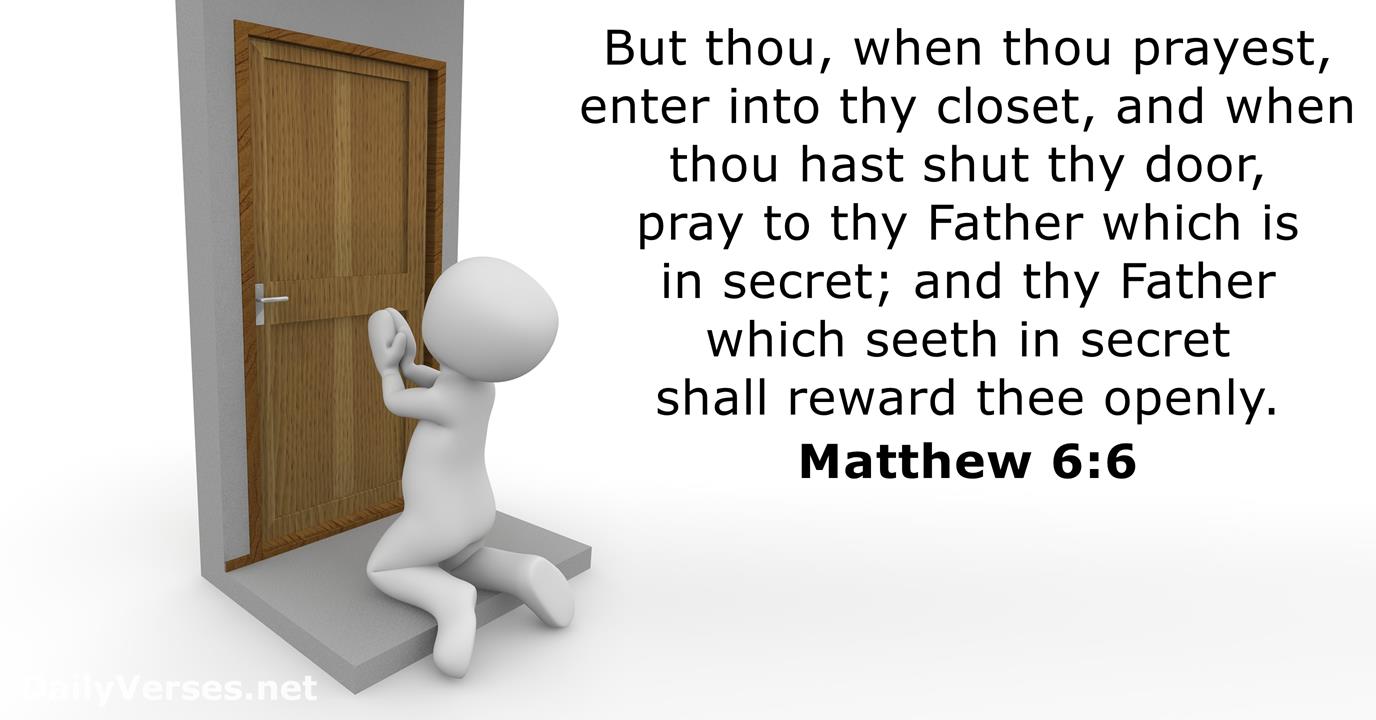 matthew 6 kjv