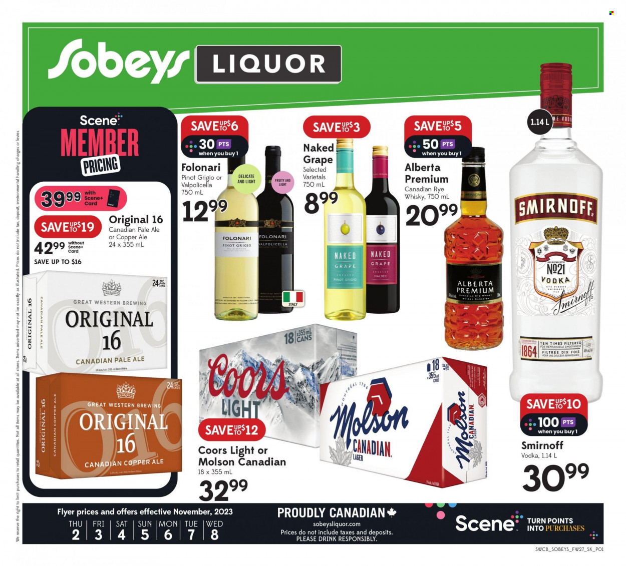 sobey liquor flyer calgary