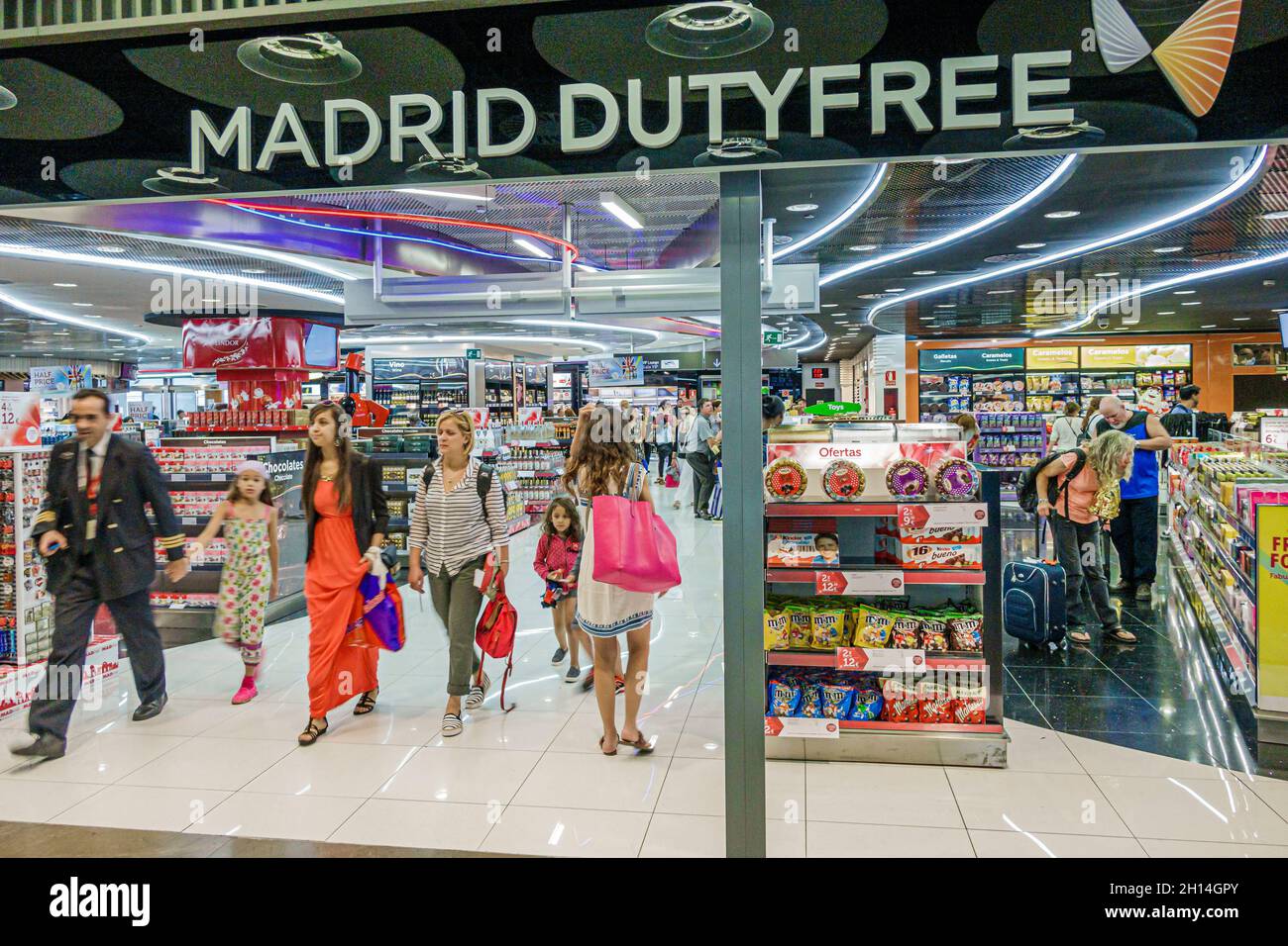 madrid barajas duty free shops