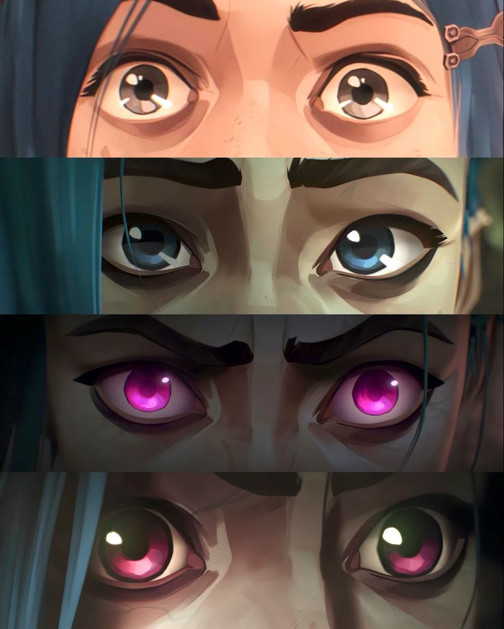 jinx league of legends eyes