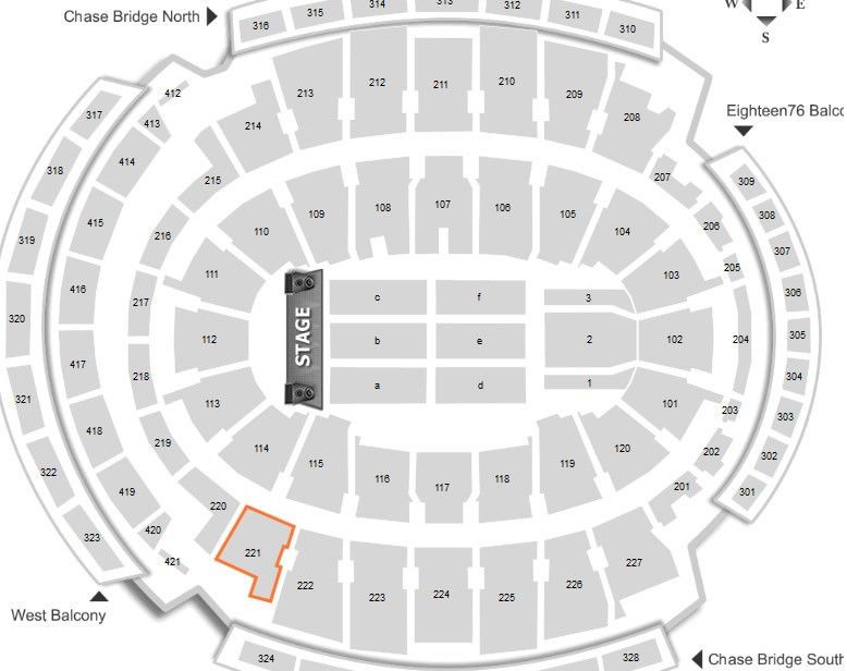 madison square garden seating chart