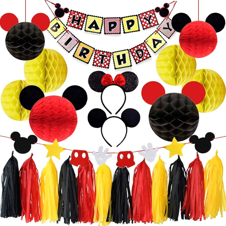 mickey mouse birthday party supplies