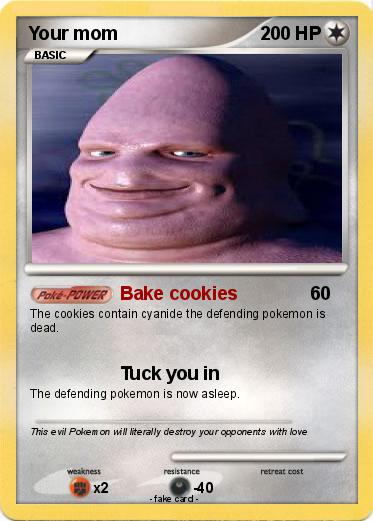 your mom pokemon card