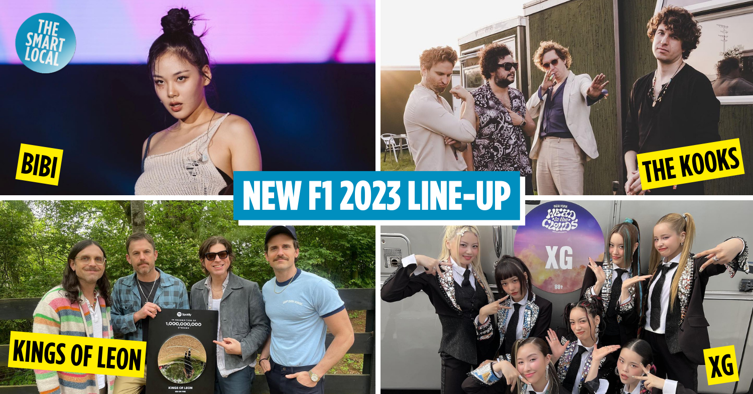 singapore f1 2023 concert lineup