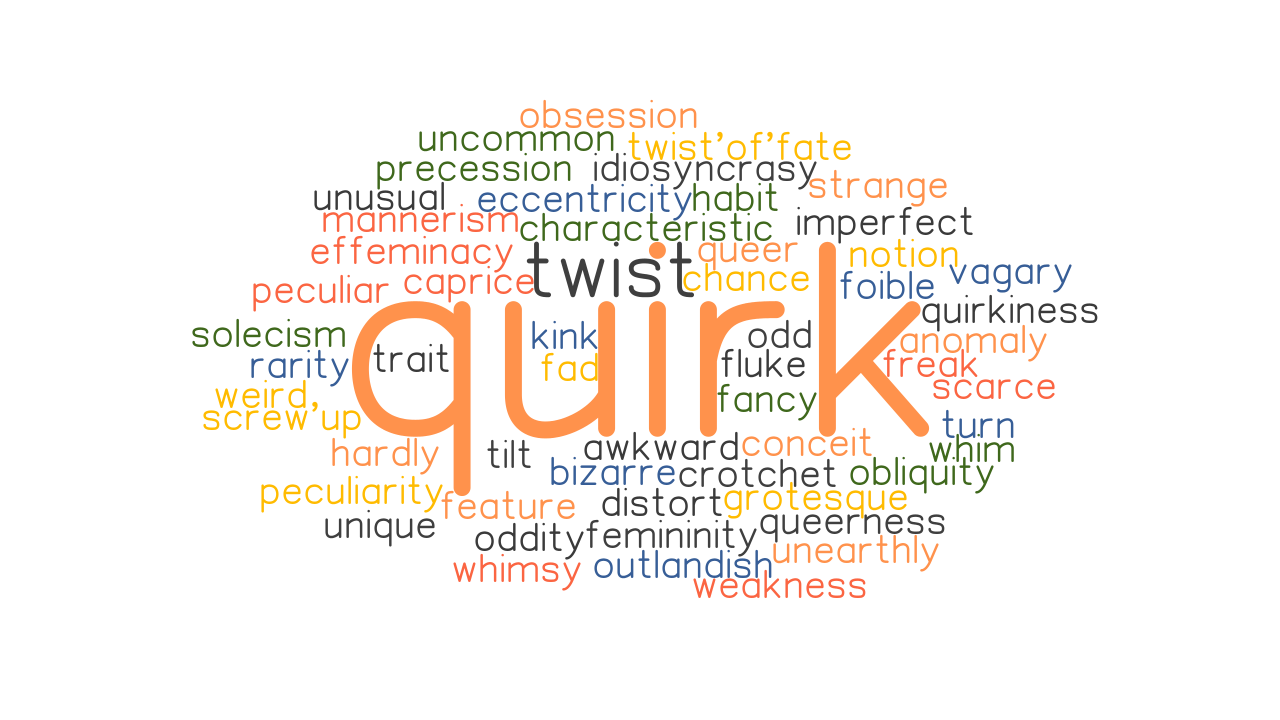 quirk synonym