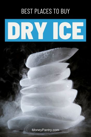 dry ice in grocery stores