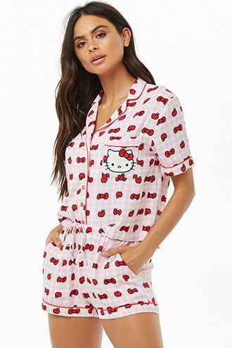 hello kitty pjs for adults