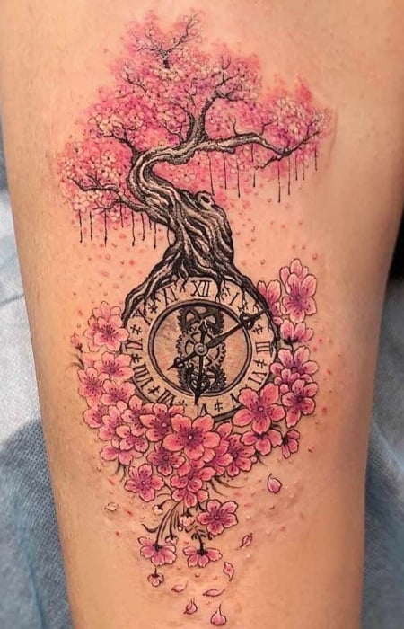 spiritual feminine unique tree of life tattoo