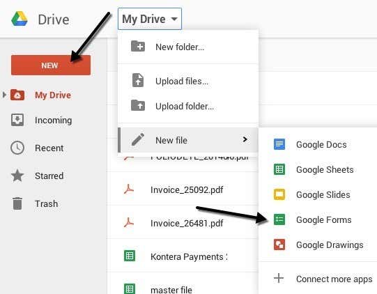 google drive survey