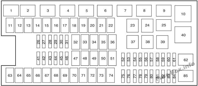 2011 f150 fuse box diagram