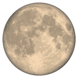 luna llena emoji