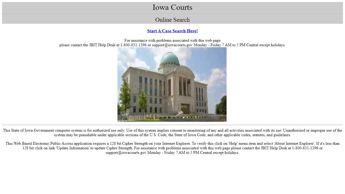 iowa courts online
