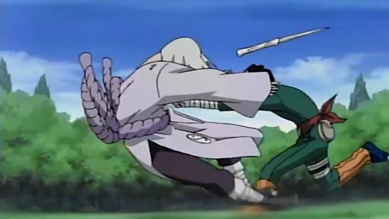 rock lee vs kimimaro episode number