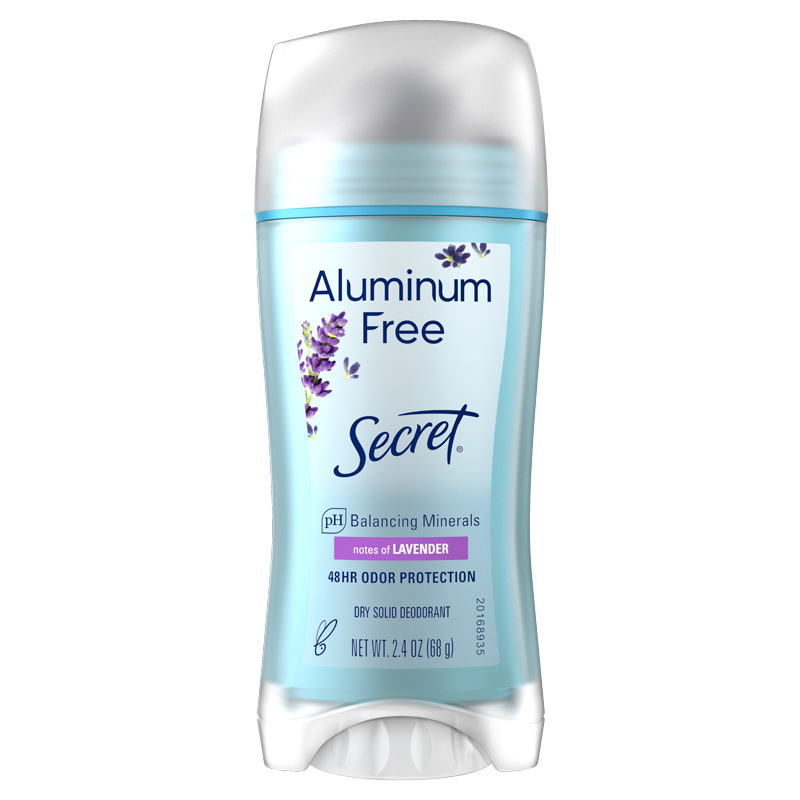 is secret aluminum free deodorant safe