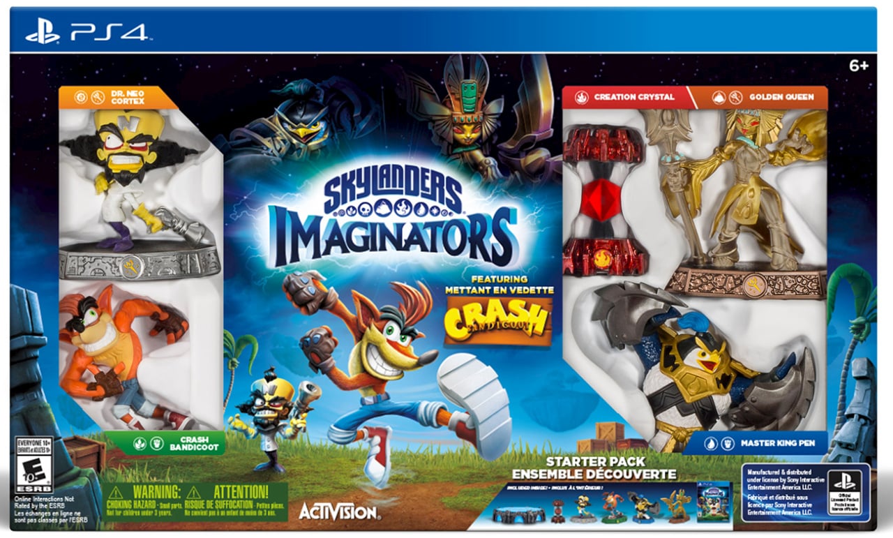 skylanders imaginators crash bandicoot