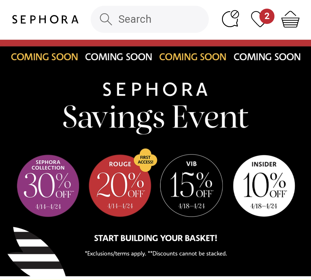 reddit sephora sale