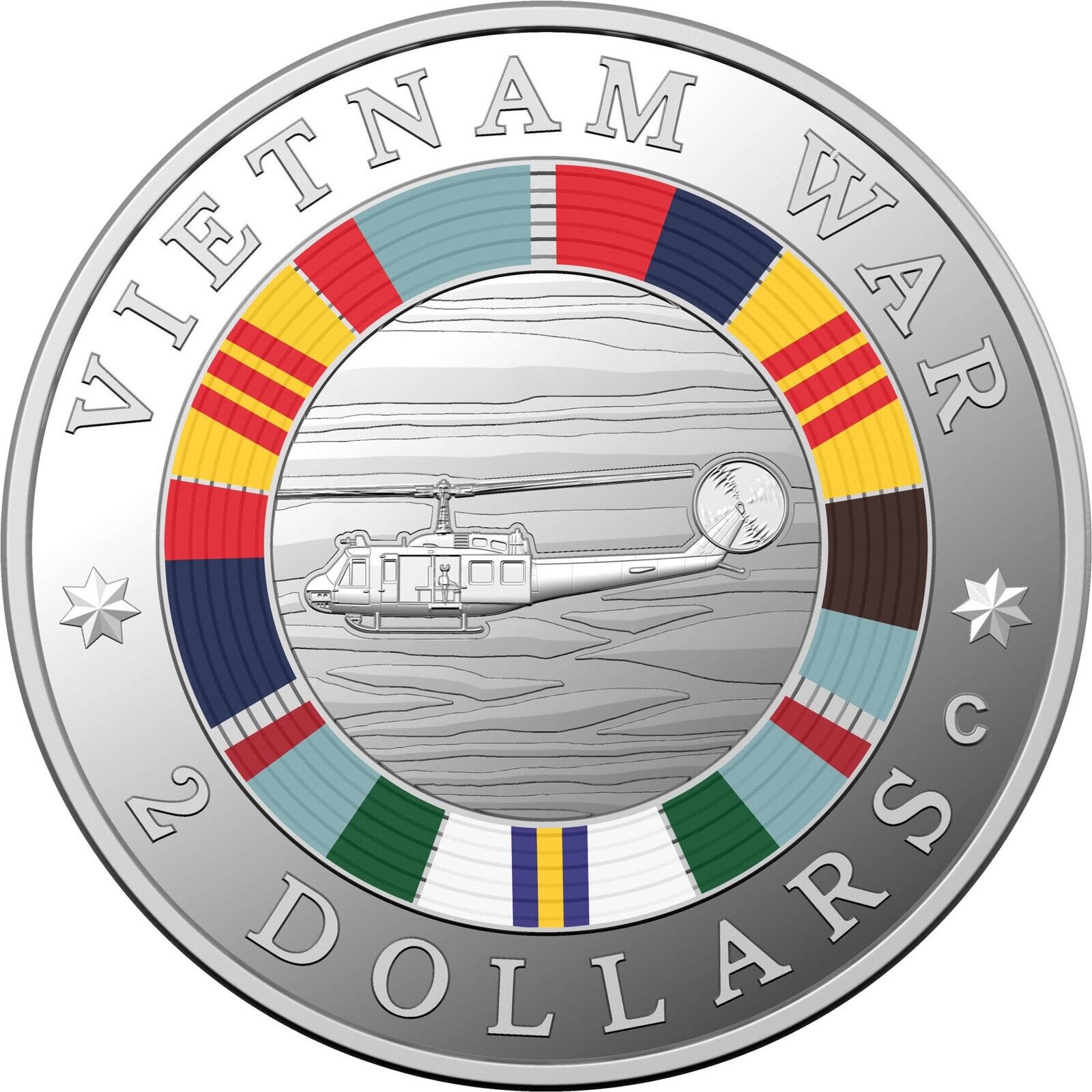 silver vietnam $2 coin