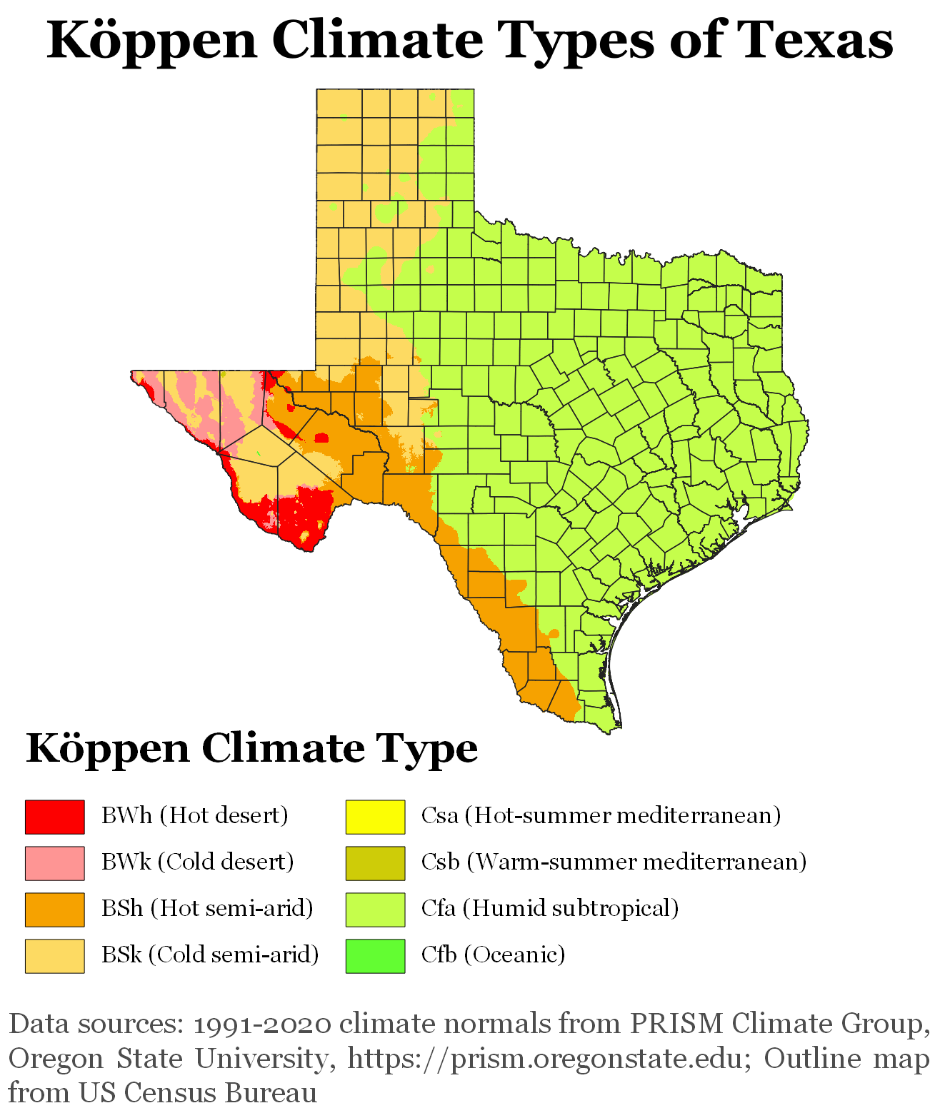 temperature in texas usa