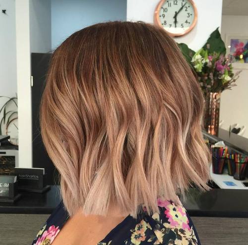 ombre hairstyles for short hair