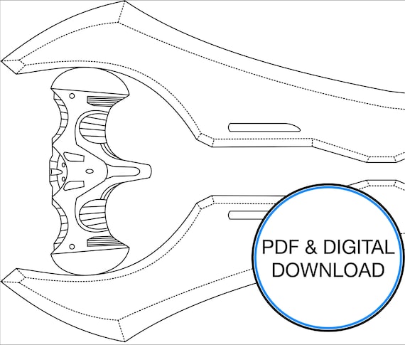 halo energy sword template