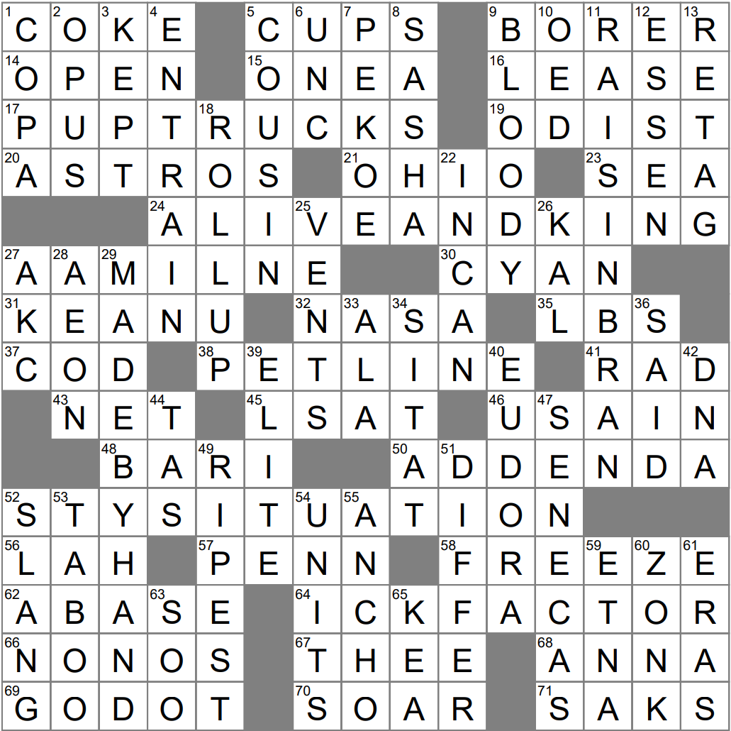 requisite crossword clue