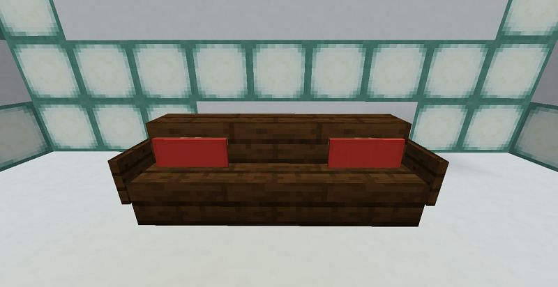 how to make a couch on minecraft