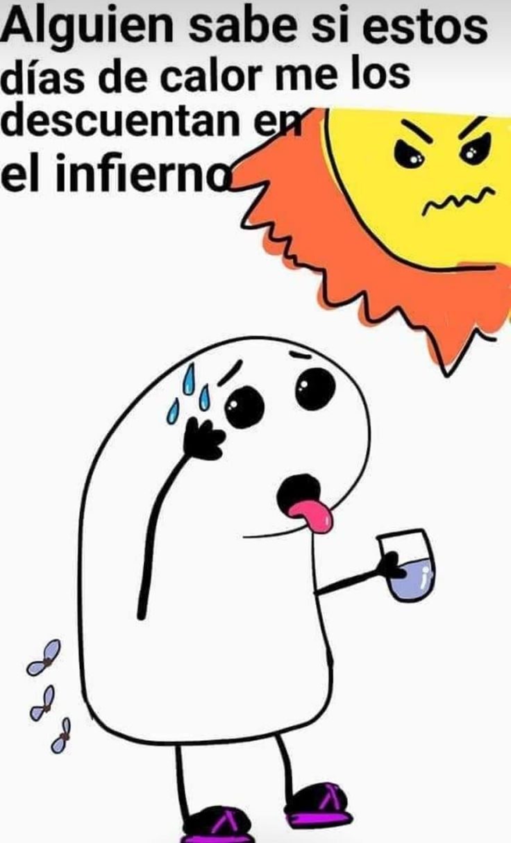 odio el calor meme