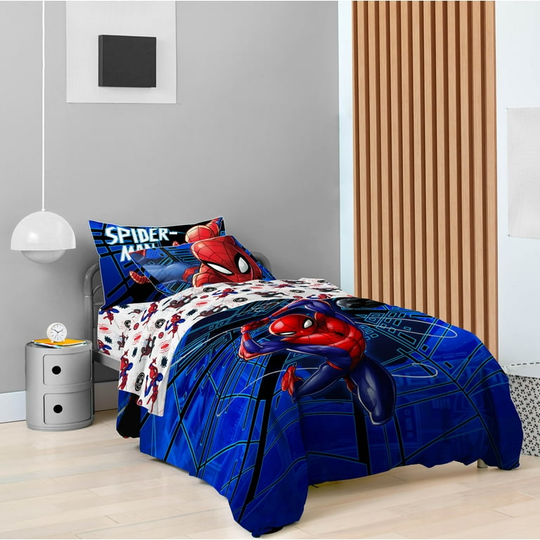 spiderman twin bed sheets