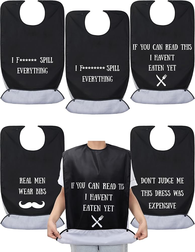 funny bibs for adults