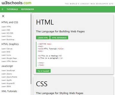 www w3schools com css