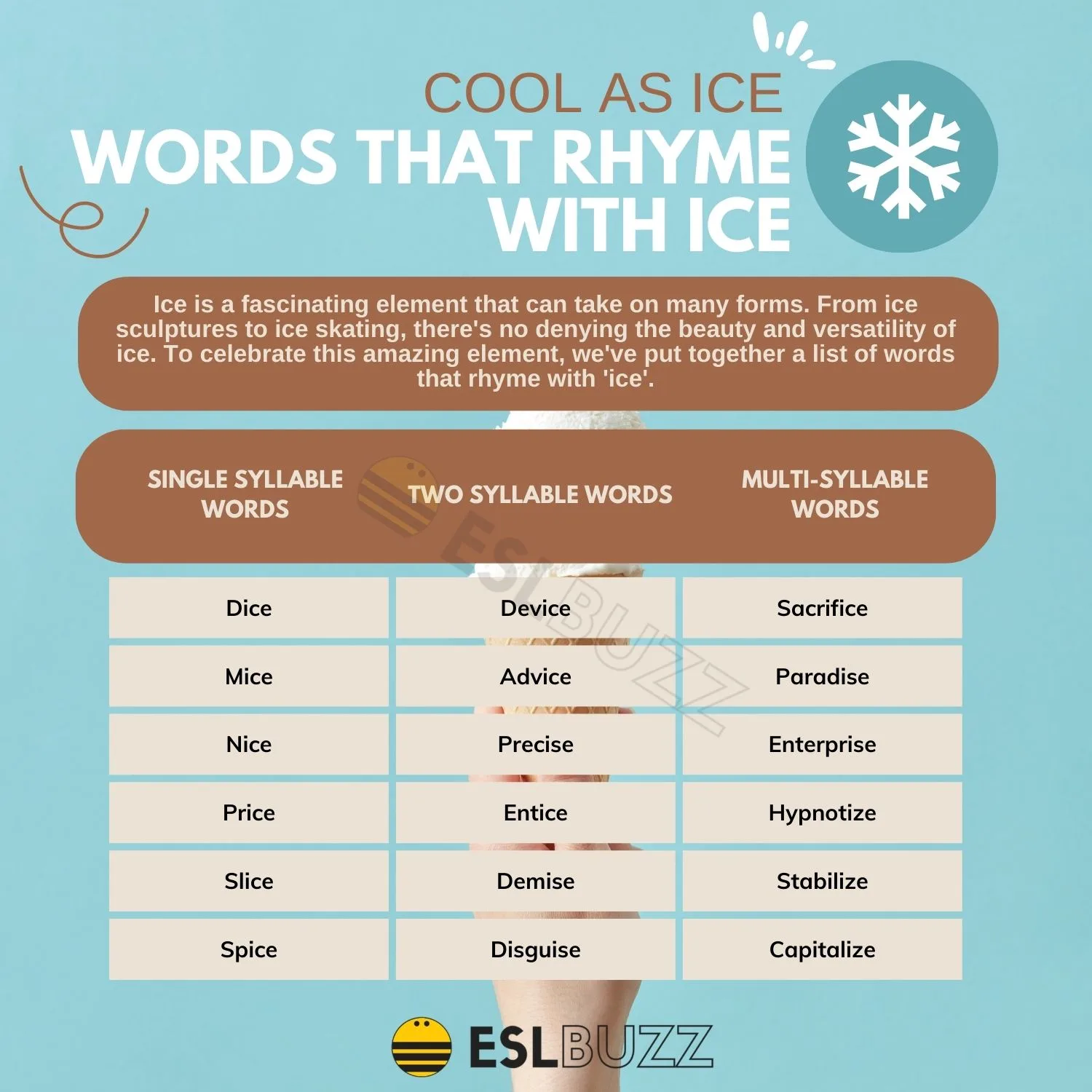 words that rhyme with cold