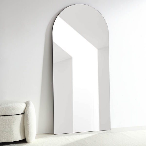 unframed full length mirror