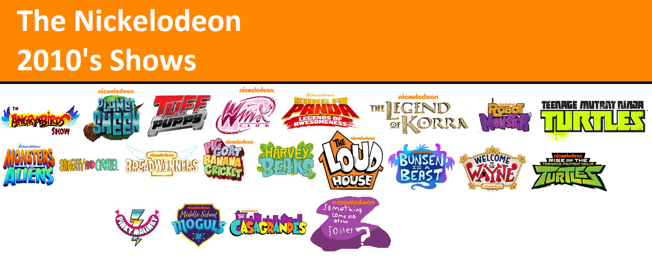 nickelodeon shows 2010