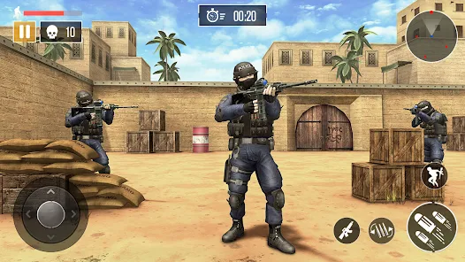 commando shooting games free download