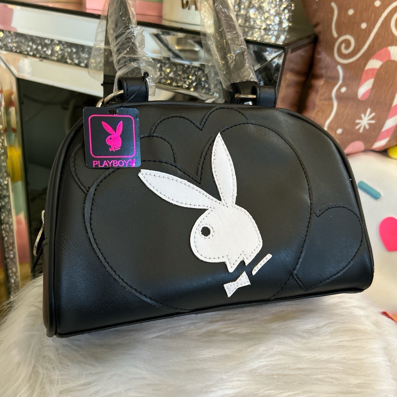 playboy bowler bag