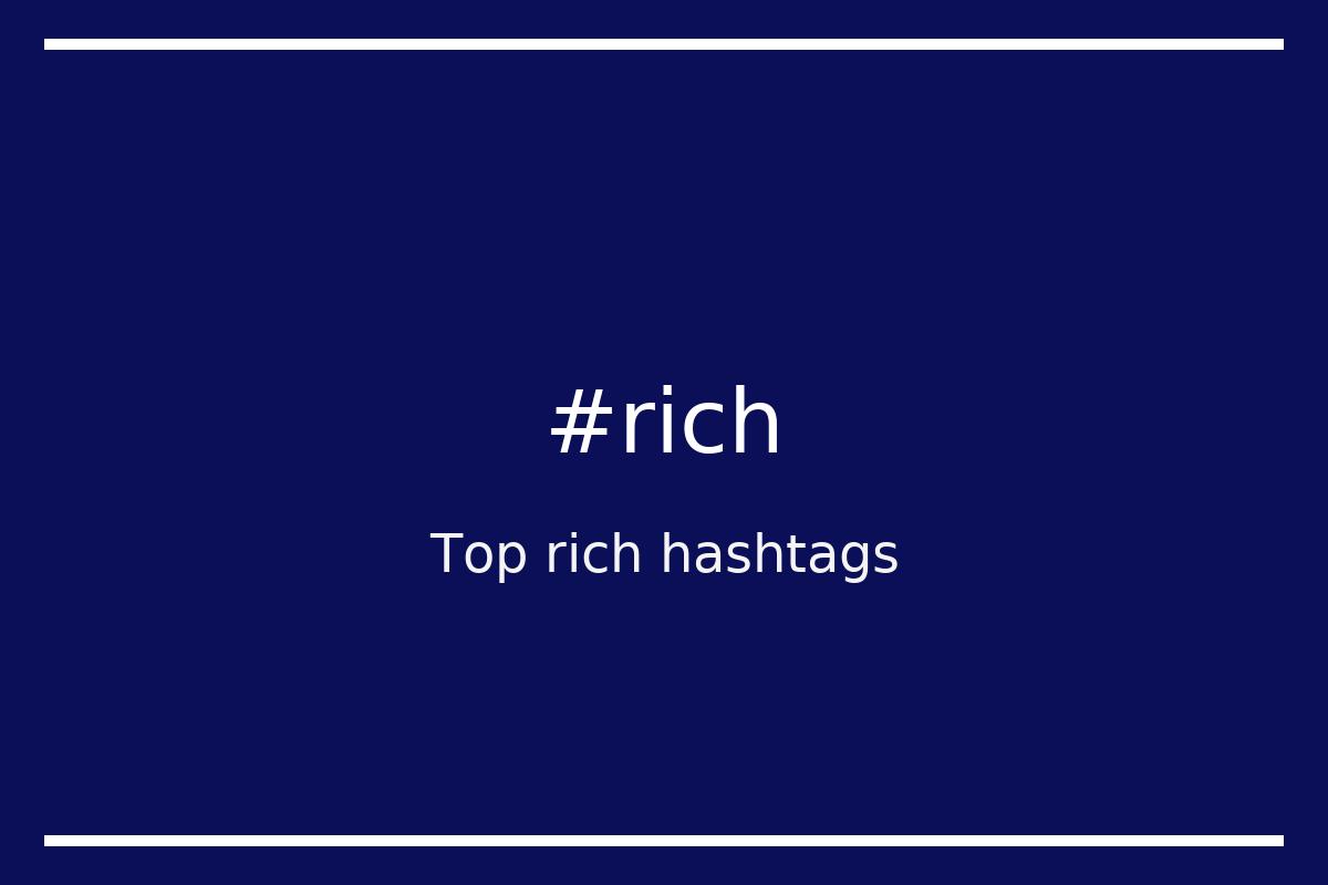 millionaire hashtags