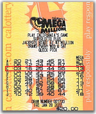 california mega millions