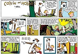 calvin hobbes comic strip