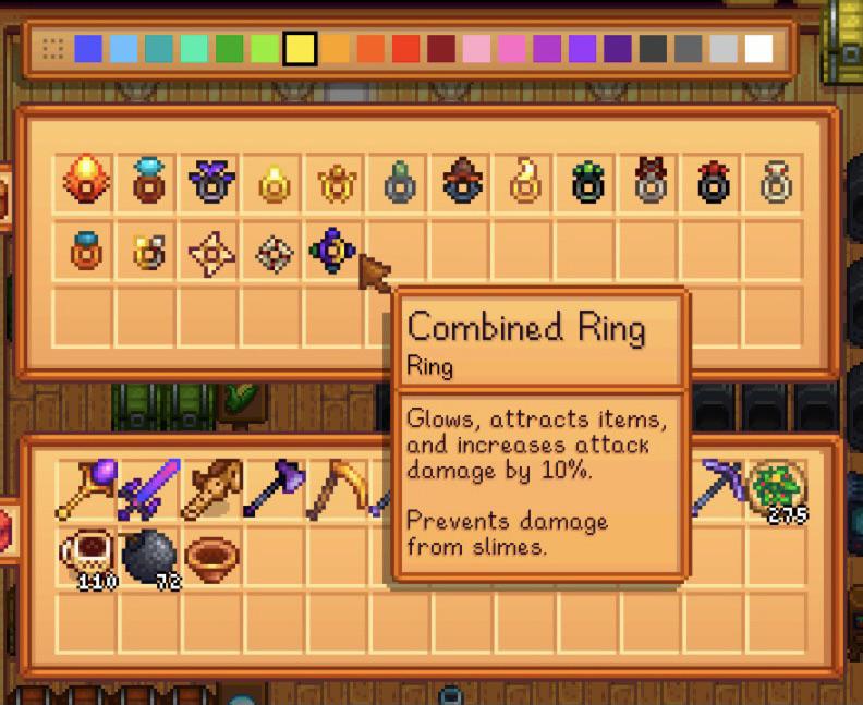 best ring combination stardew valley