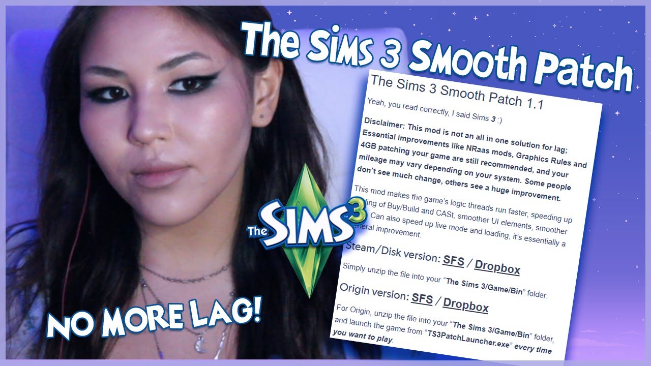 sims 3 smooth patch