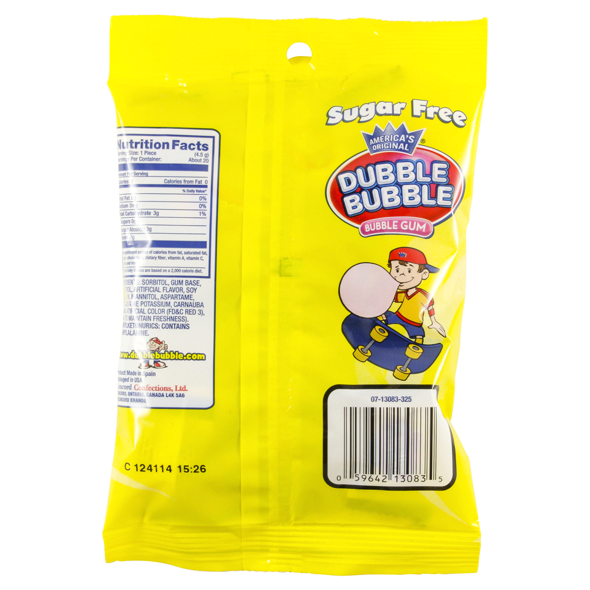 double bubble gum calories