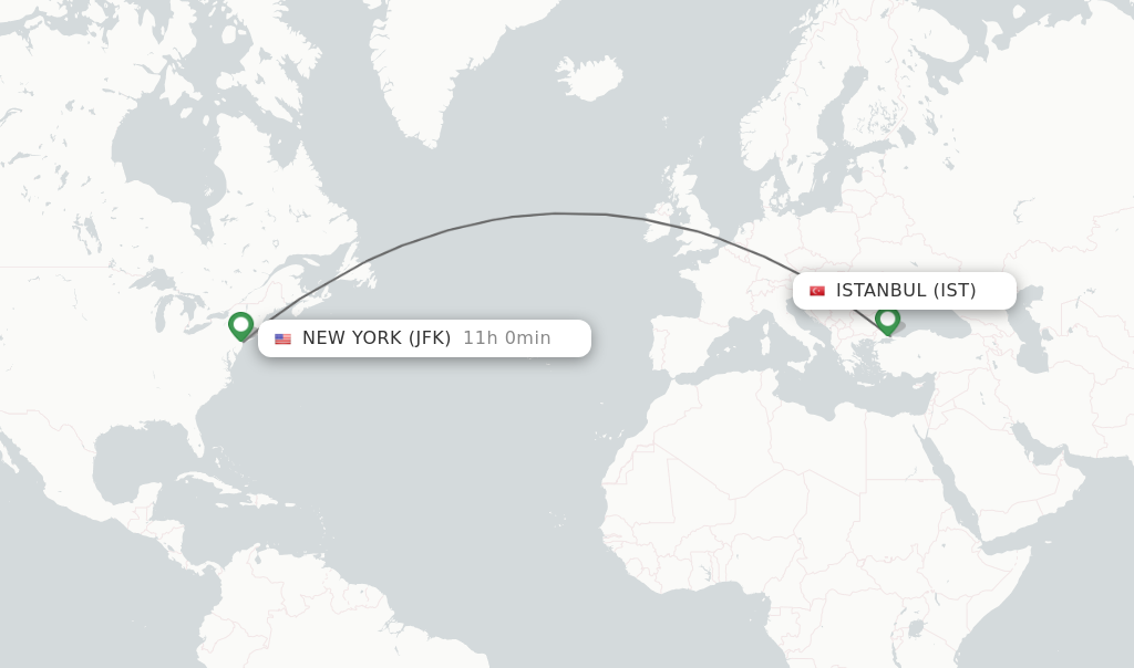 new york to istanbul flight price