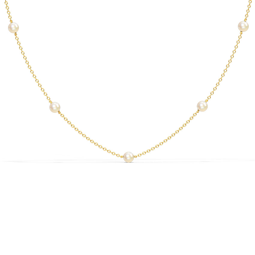pearl necklace caratlane