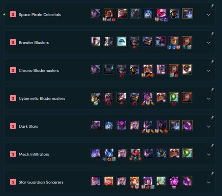 lol tft builds