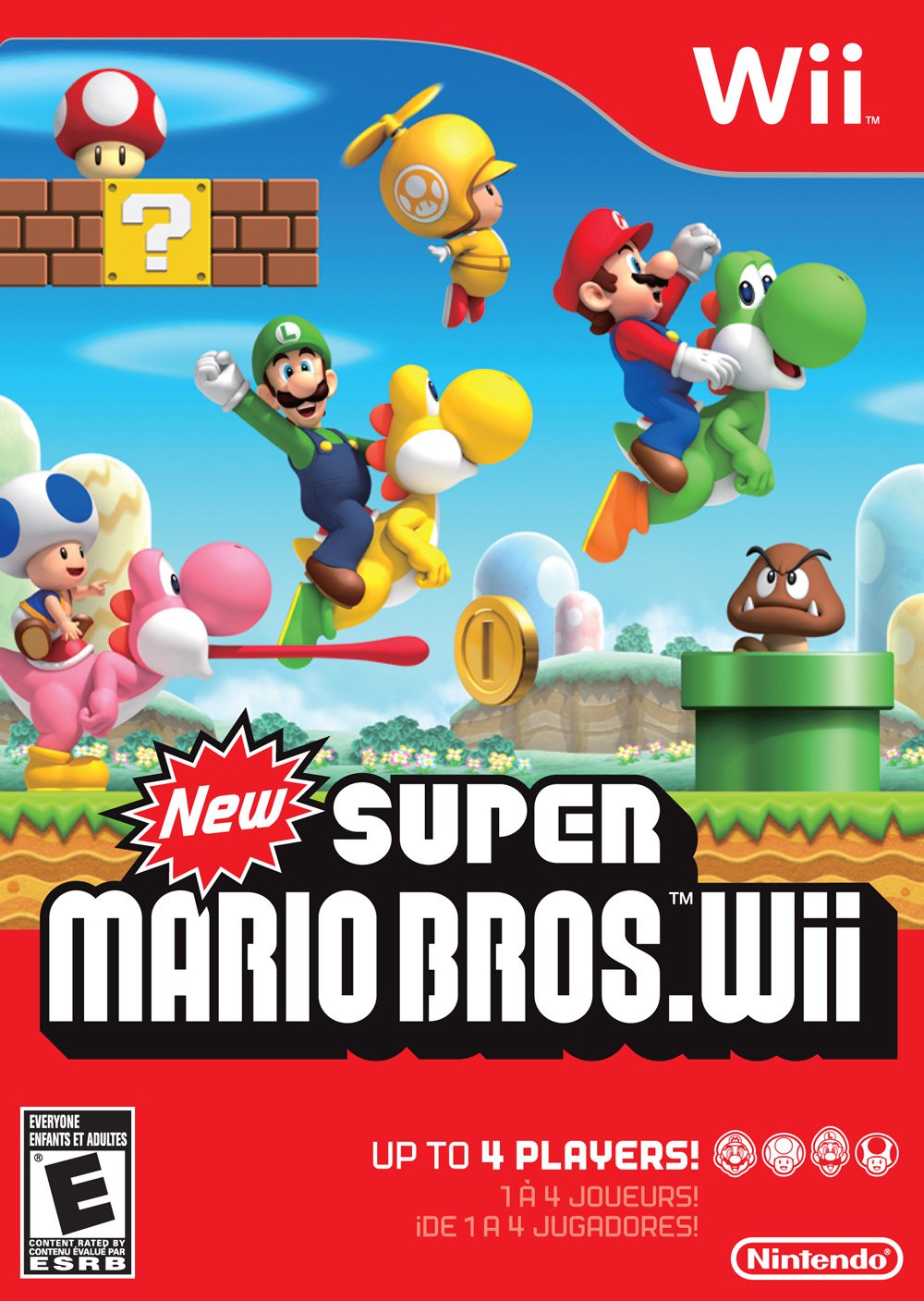 super mario bros wii